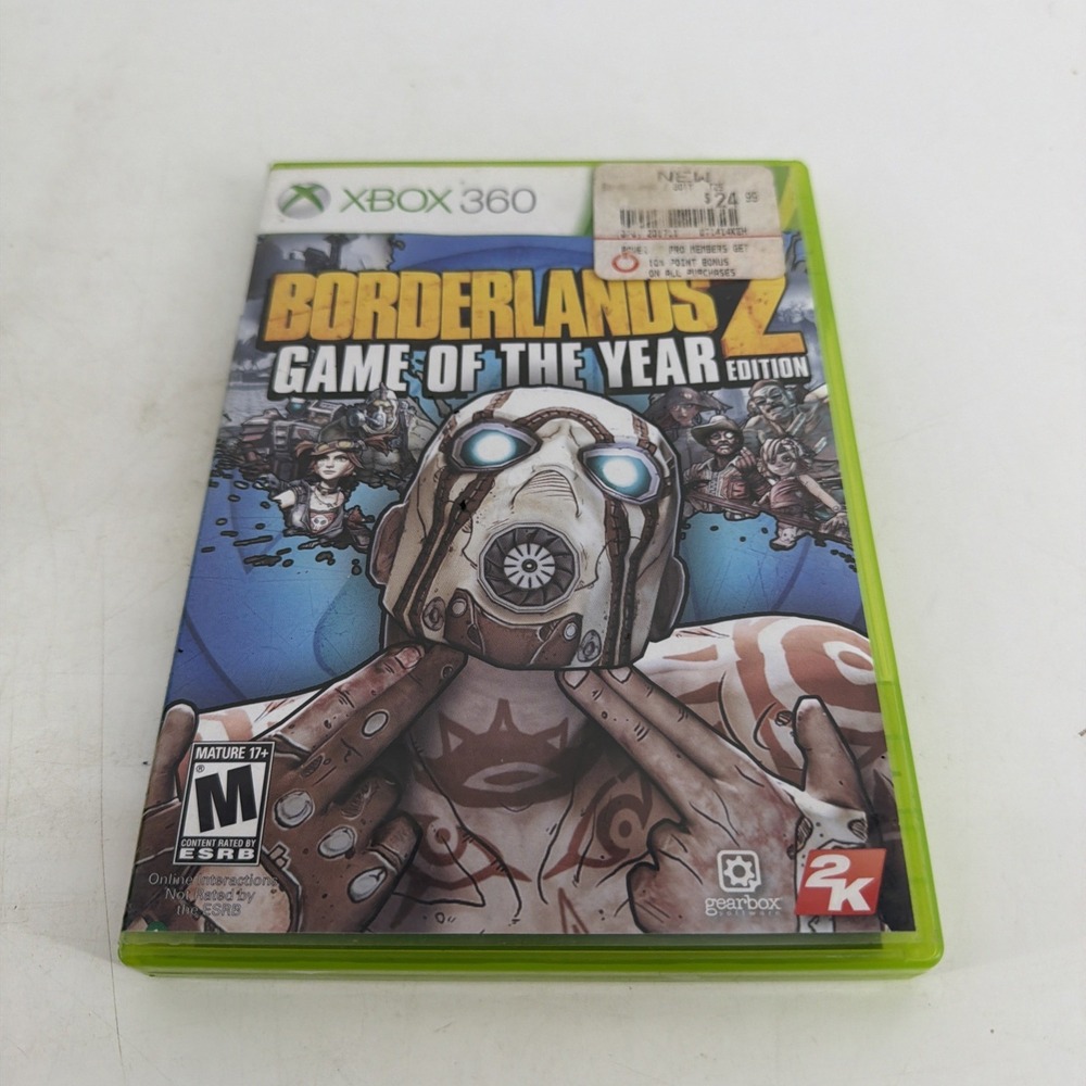 Borderlands 2 -- Game of the Year Edition (Microsoft Xbox 360, 2013)